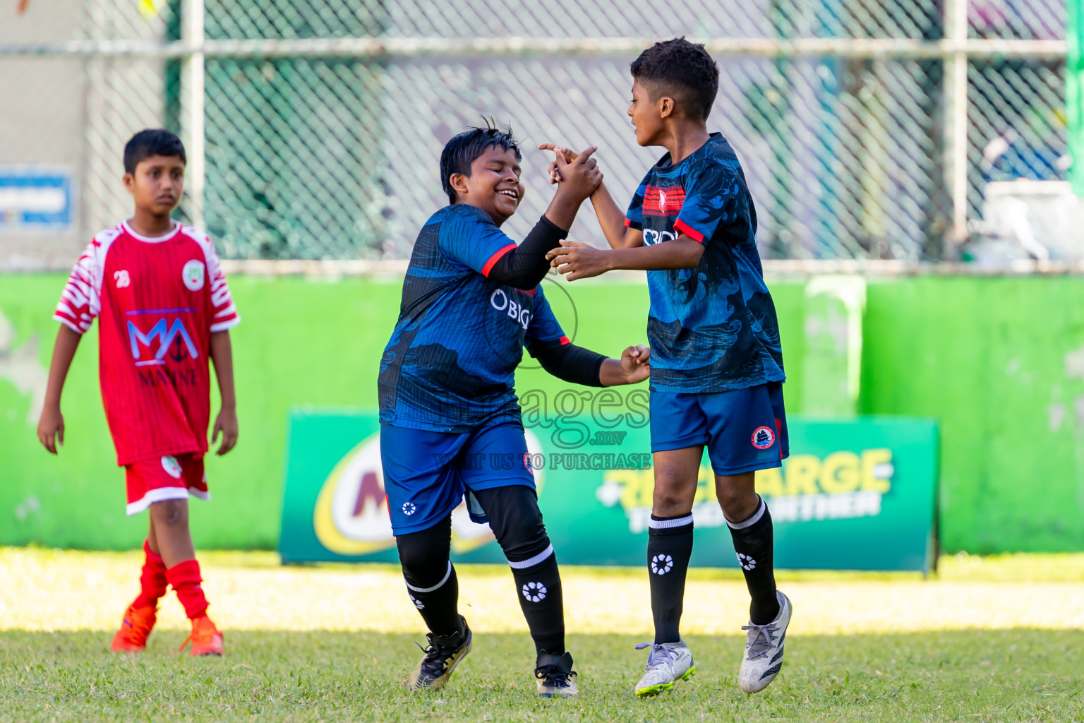 Day 2 of MILO Academy Championship 2025 (U-12) was held at Henveiru Stadium in Male', Maldives on Friday, 2nd May 2025. Photos: Nausham Waheed  / images.mv