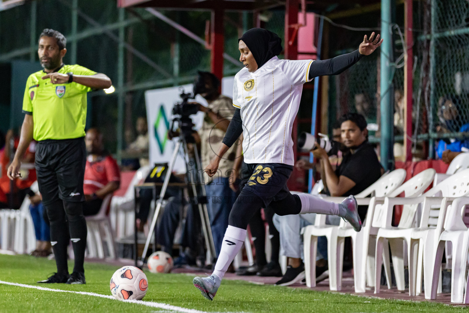 Stelco Recreation Club vs PRC in Eighteen Thirty Classic of Club Maldives Cup 2025 held in Rehendi Futsal Ground, Hulhumale', Maldives on Tuesday, 2rd September 2025. Photos: Areef, Yasna / images.mv