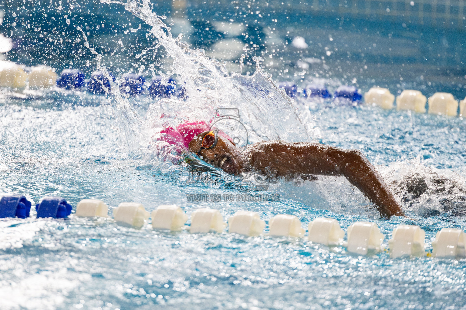 Day 5 of National Swimming Competition 2024 held in Hulhumale', Maldives on Tuesday, 17th December 2024. 
Photos: Hassan Simah / images.mv