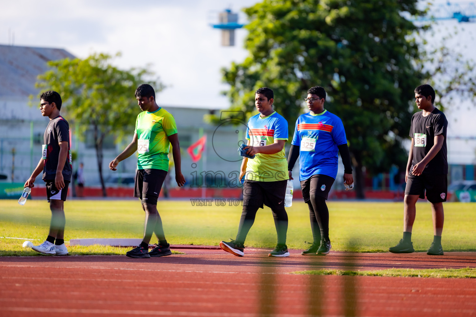 Day 2 of 12th Milo Association Championships was held in Ekuveni Track at Male', Maldives on Friday, 25th April 2025. Photos: Nausham Waheed / images.mv