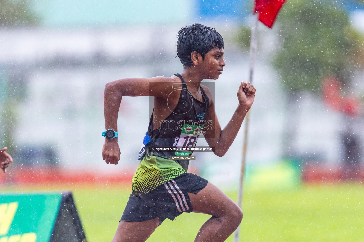 Day 2 of National Athletics Championship 2023 was held in Ekuveni Track at Male', Maldives on Friday, 24th November 2023. Photos: Nausham Waheed / images.mv