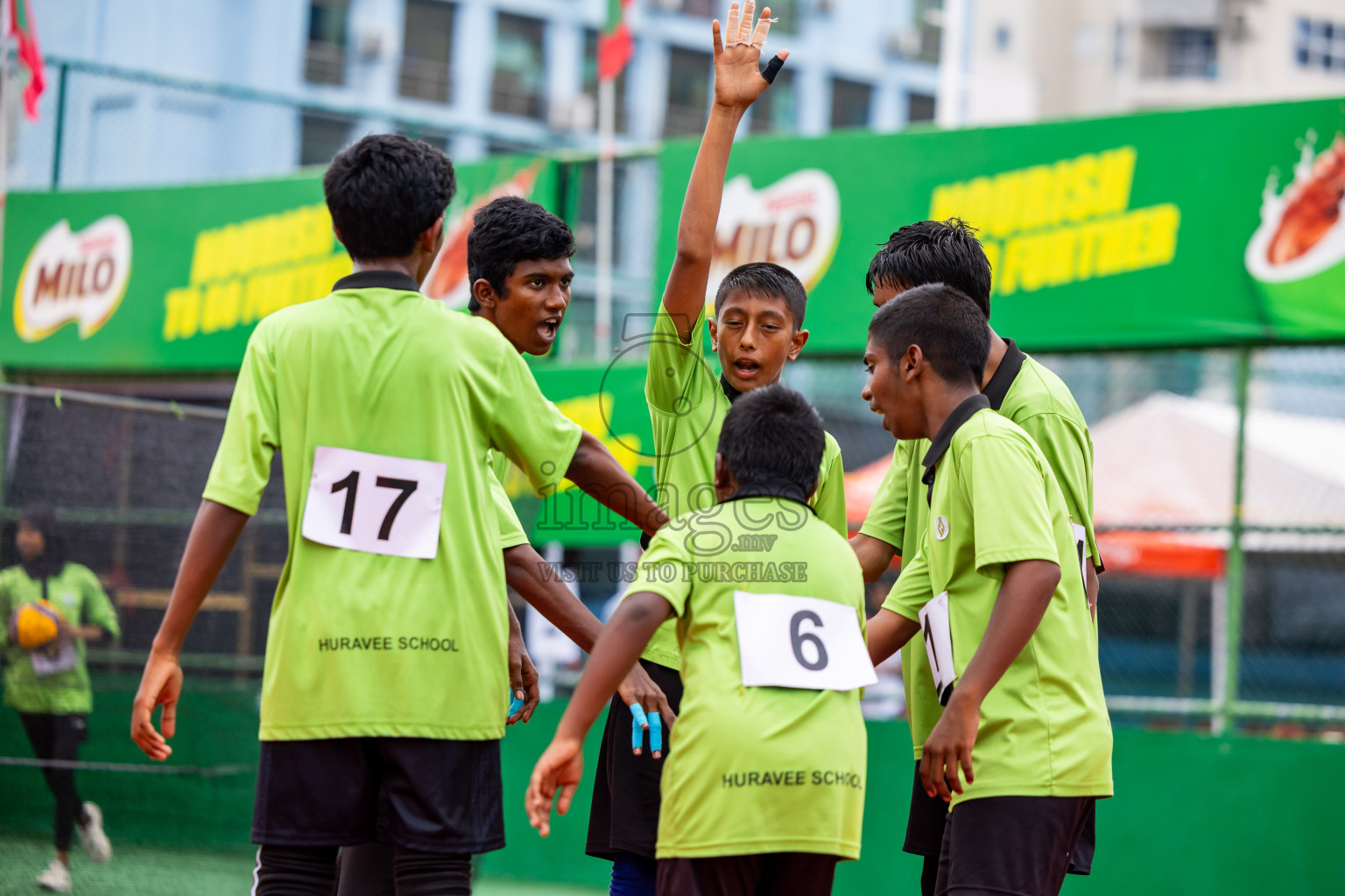 Day 2 of Interschool Volleyball Tournament 2024 was held in Ekuveni Volleyball Court at Male', Maldives on Sunday, 24th November 2024. Photos: Nausham Waheed / images.mv