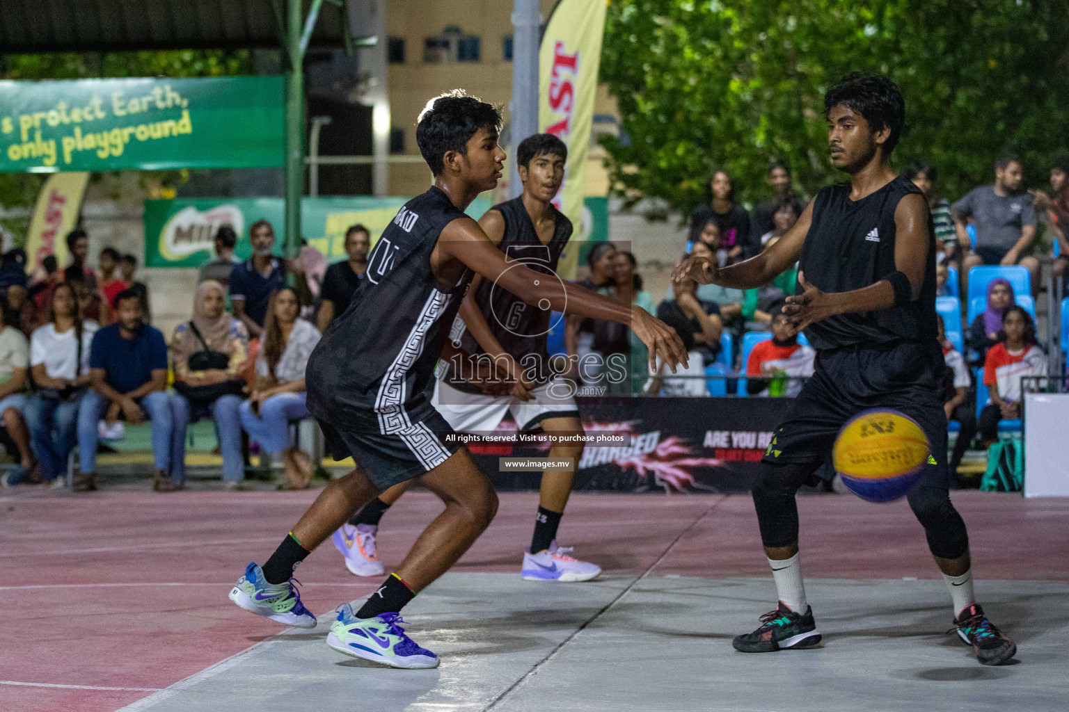 Day 5 of Slamdunk by Sosal on 16th April 2023 held in Male'. Photos: Nausham Waheed / images.mv