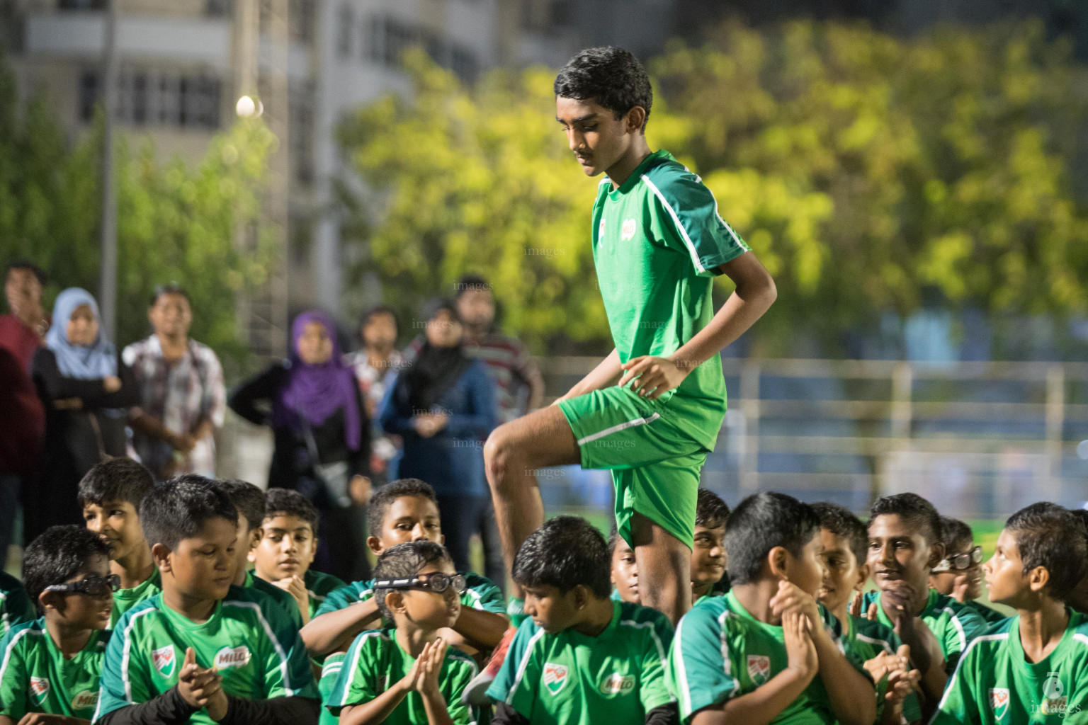 MILO Road To Barcelona (Selection Day 2) 2018 In Male' Maldives, October 10, Wednesday 2018 (Images.mv Photo/Suadh Abdul Sattar))