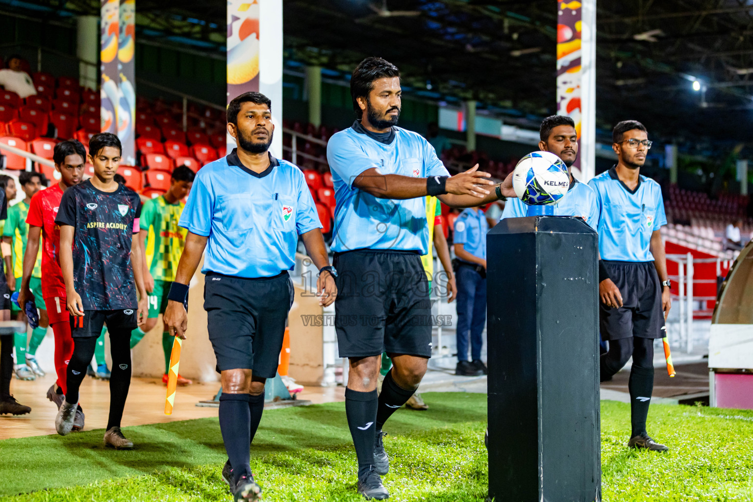 Maziya SRC vs Club Eagles in Day 4 of Under 19 Youth Championship 2024 was held at National Stadium in Male', Maldives on Thursday, 13th June 2024. Photos: Nausham Waheed / images.mv