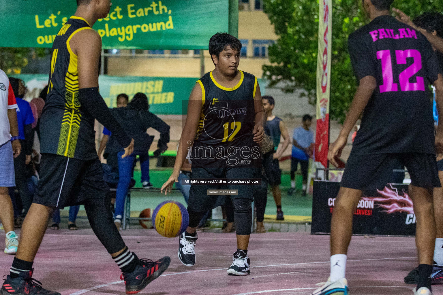 Day 5 of Slamdunk by Sosal on 16th April 2023 held in Male'. Photos: Nausham Waheed / images.mv