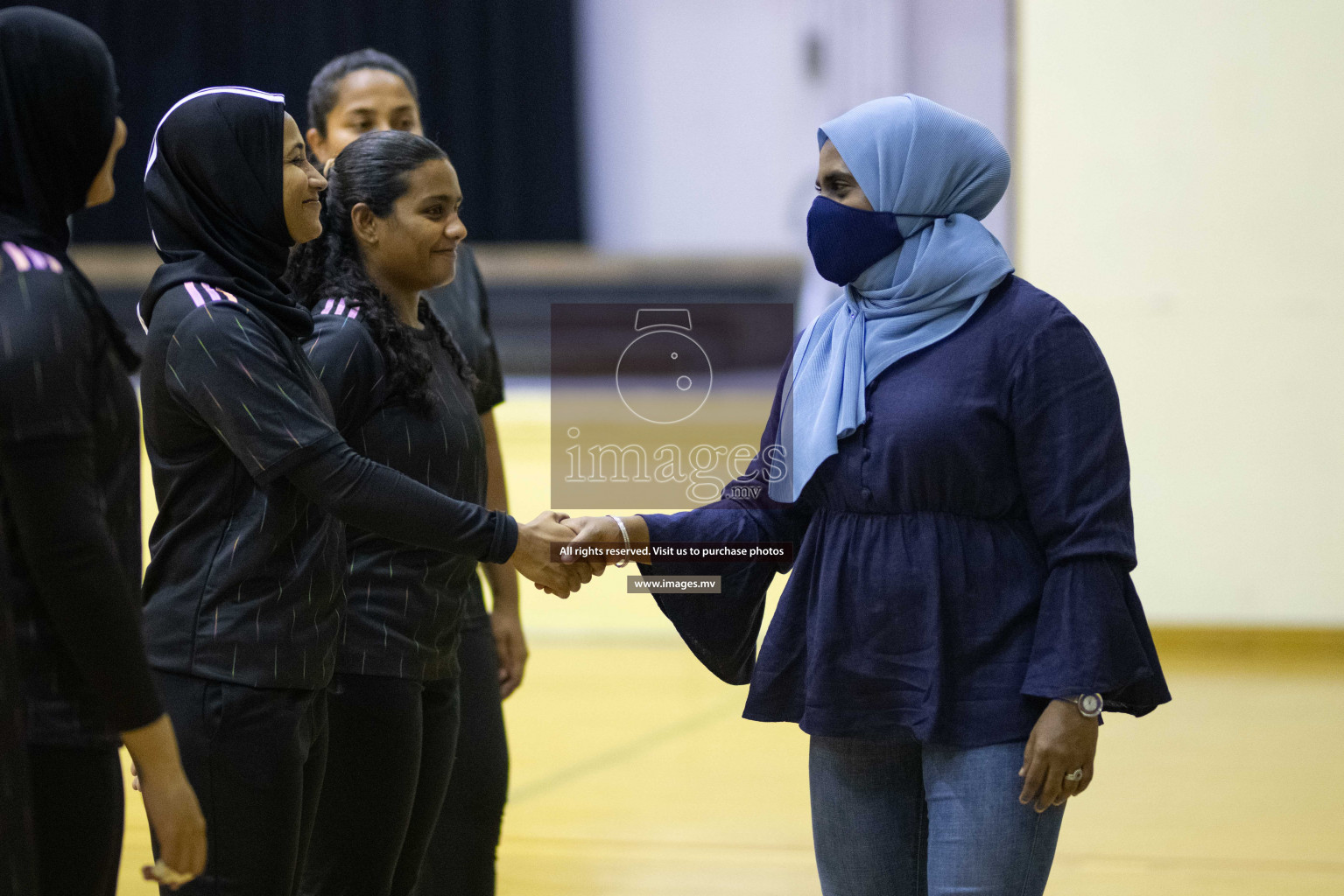 Milo National Netball Tournament 29th November 2021 at Social Center Indoor Court, Male, Maldives. Photos: Maanish/ Images Mv