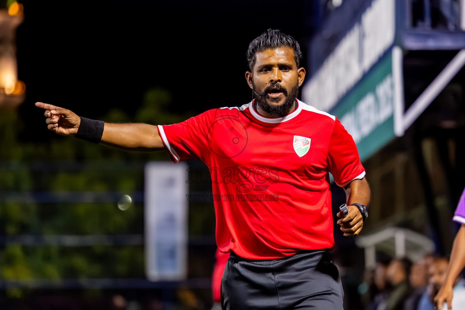 Hithaadhoo vs Dharavandhoo in Day 7 of Better in Baa Futsal Fiesta 2025 Men's division held in B. Eydhafushi, Maldives on Tuesday, 11th November 2025. Photos: Nausham Waheed / images.mv