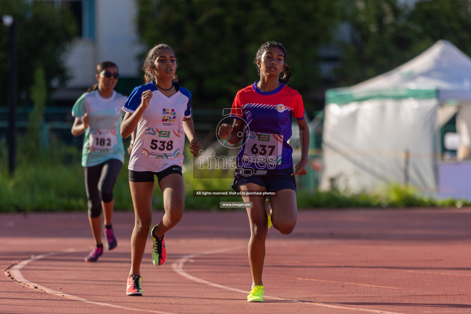 Day four of Inter School Athletics Championship 2023 was held at Hulhumale' Running Track at Hulhumale', Maldives on Wednesday, 17th May 2023. Photos: Nausham Waheed / images.mv