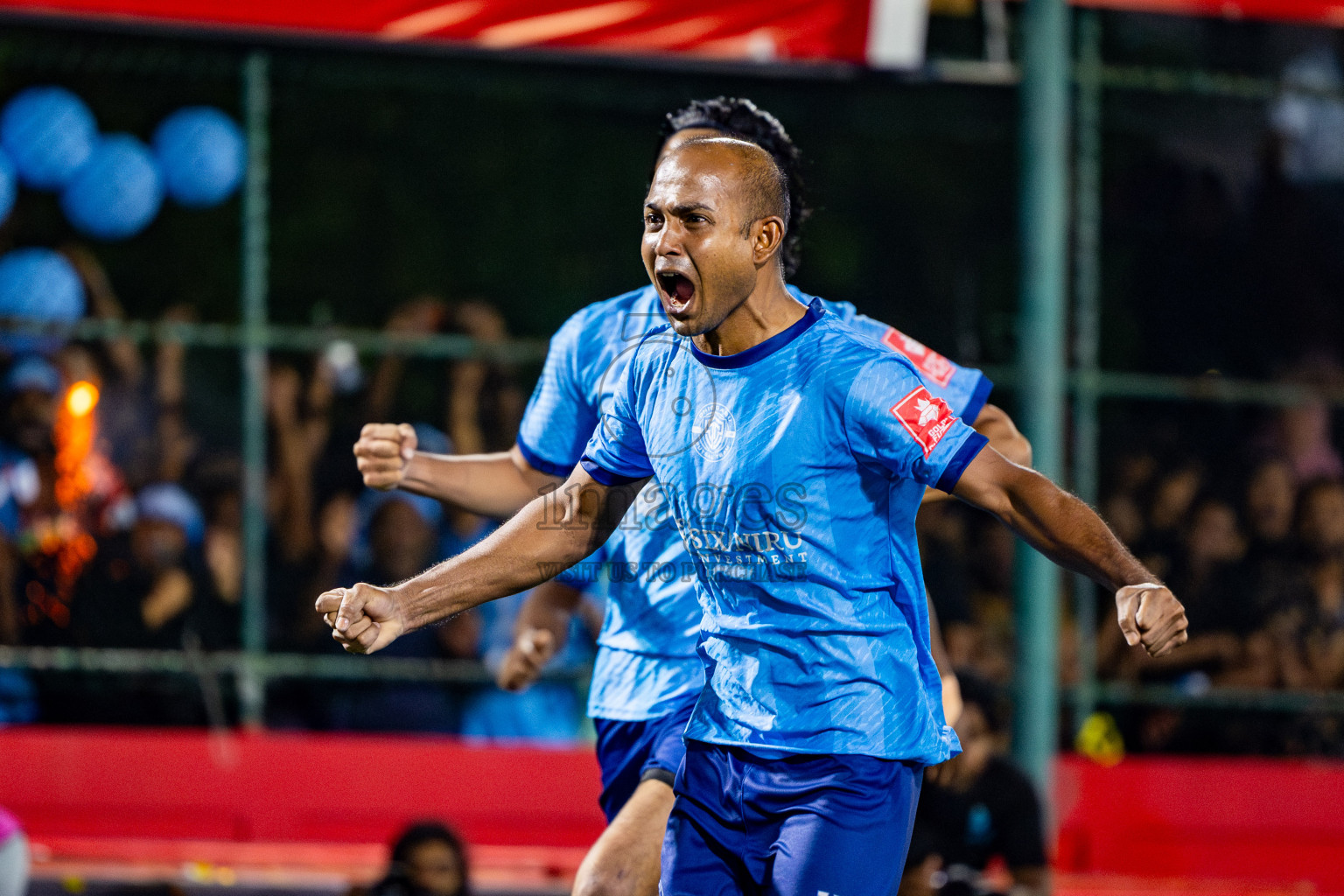 M Dhiggaru vs M Mulak in Meemu Atoll Finals in Day 25 of Golden Futsal Challenge 2025 was held on Wednesday , 28th January 2025, in Hulhumale', Maldives. Photos: Nausham Waheed / images.mv