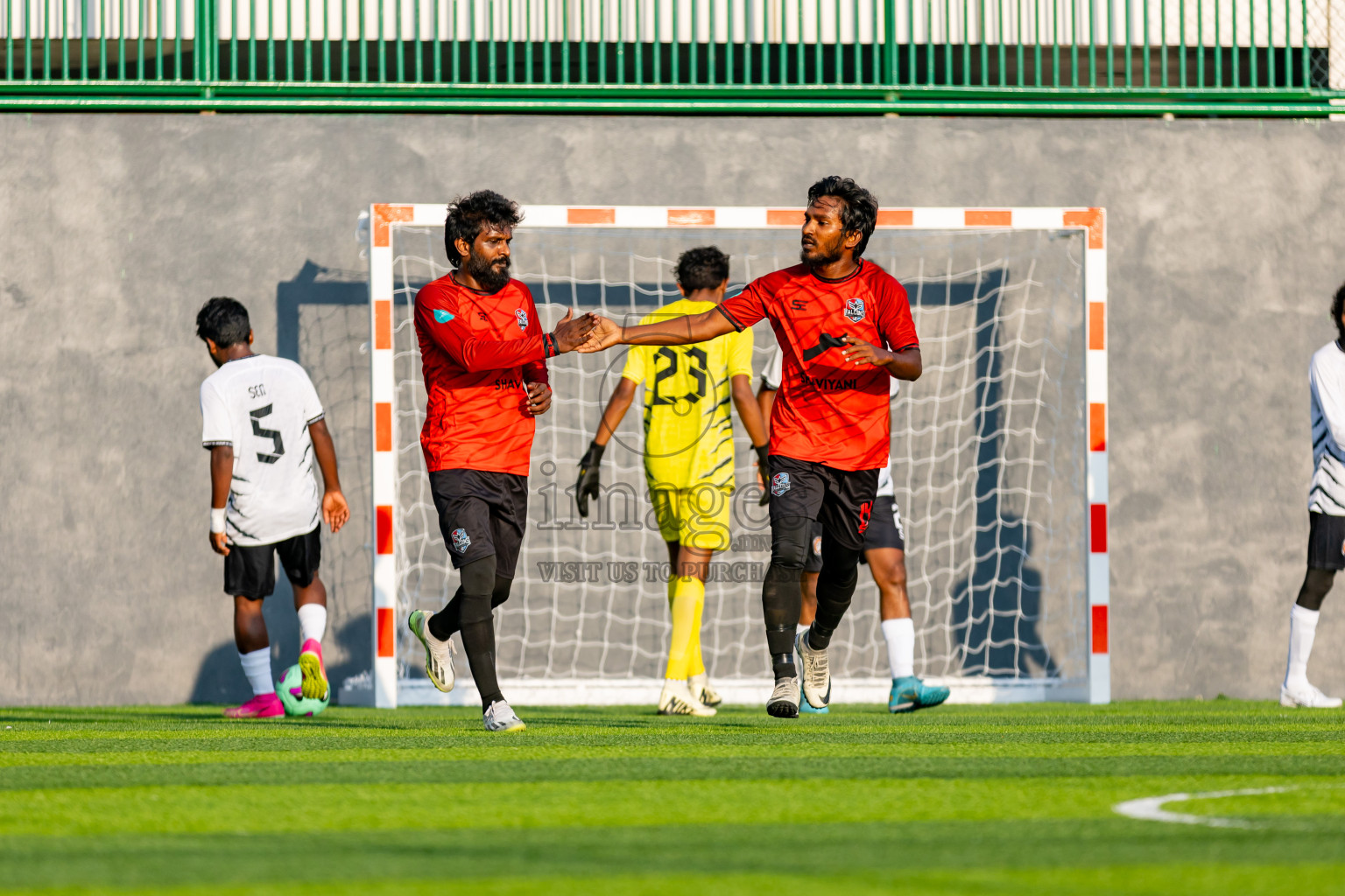 Bosnia SC vs Falcons in Day 2 of BG Futsal Challenge 2024 was held on Wednesday, 13th March 2024, in Male', Maldives Photos: Nausham Waheed / images.mv