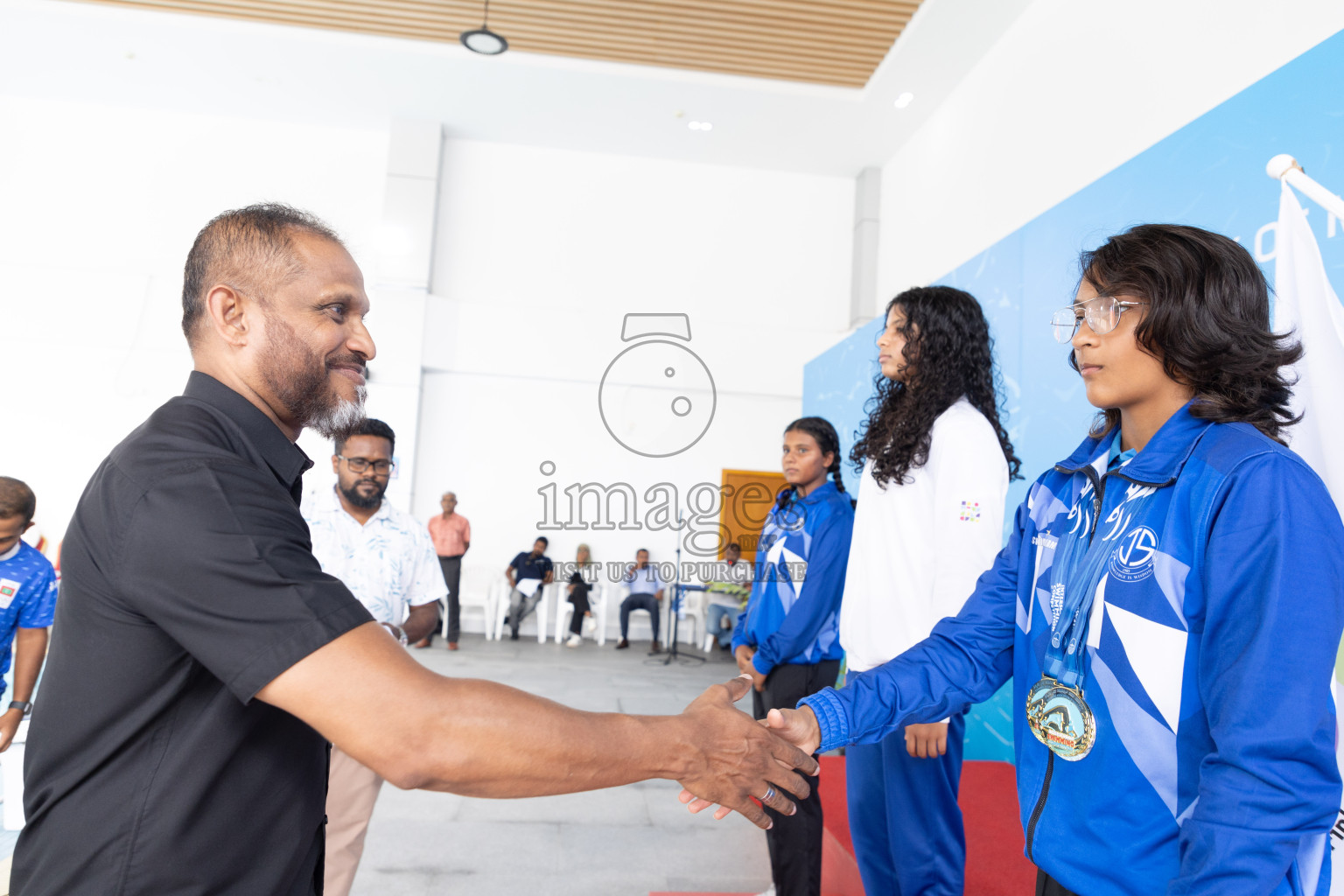 Closing ceremony of BML 20th Inter-School Swimming Competition was held in Hulhumale' Swimming Complex on Saturday, 19th October 2024. 
Photos: Ismail Thoriq