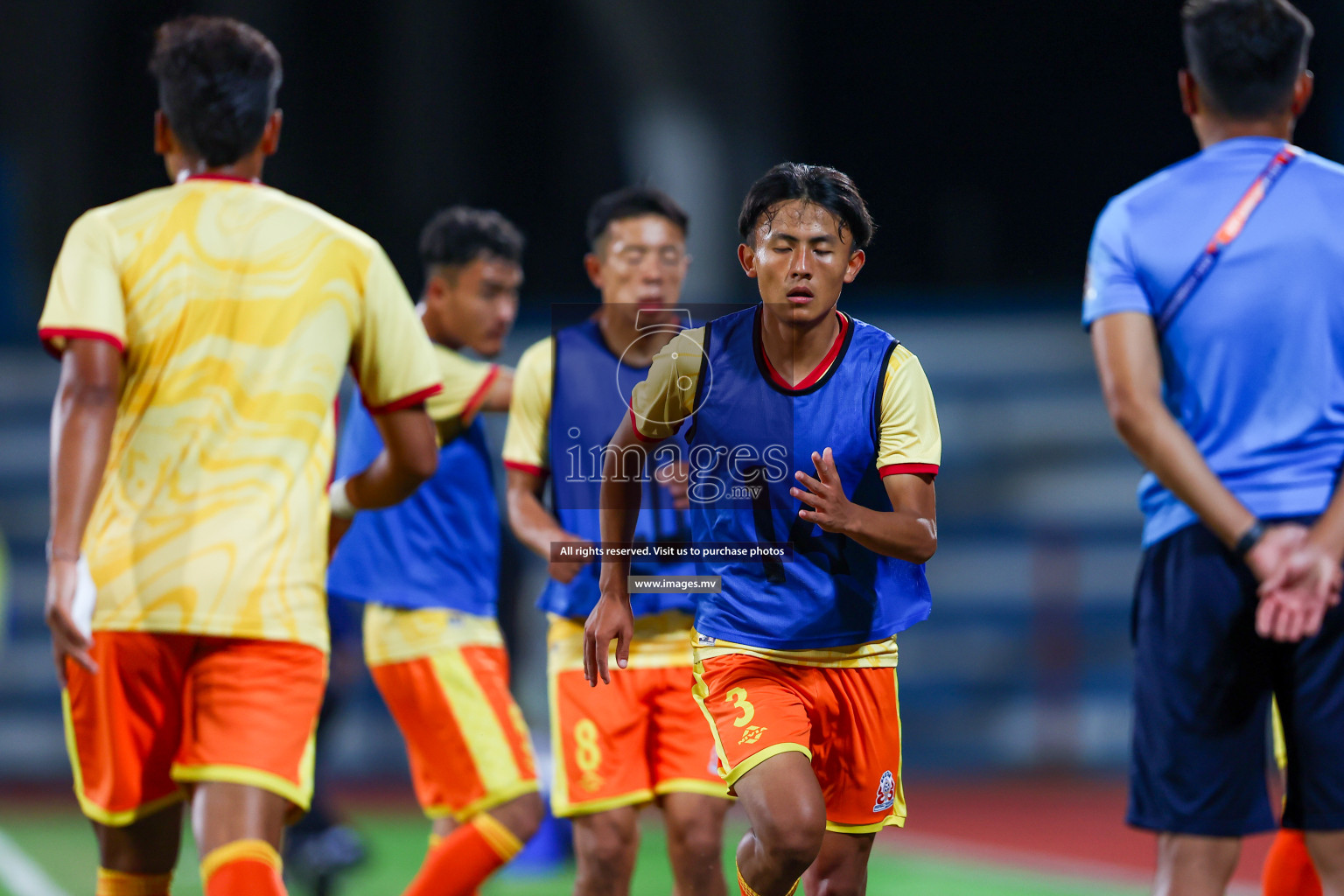 Bhutan vs Lebanon in SAFF Championship 2023 held in Sree Kanteerava Stadium, Bengaluru, India, on Sunday, 25th June 2023. Photos: Nausham Waheed, Hassan Simah / images.mv