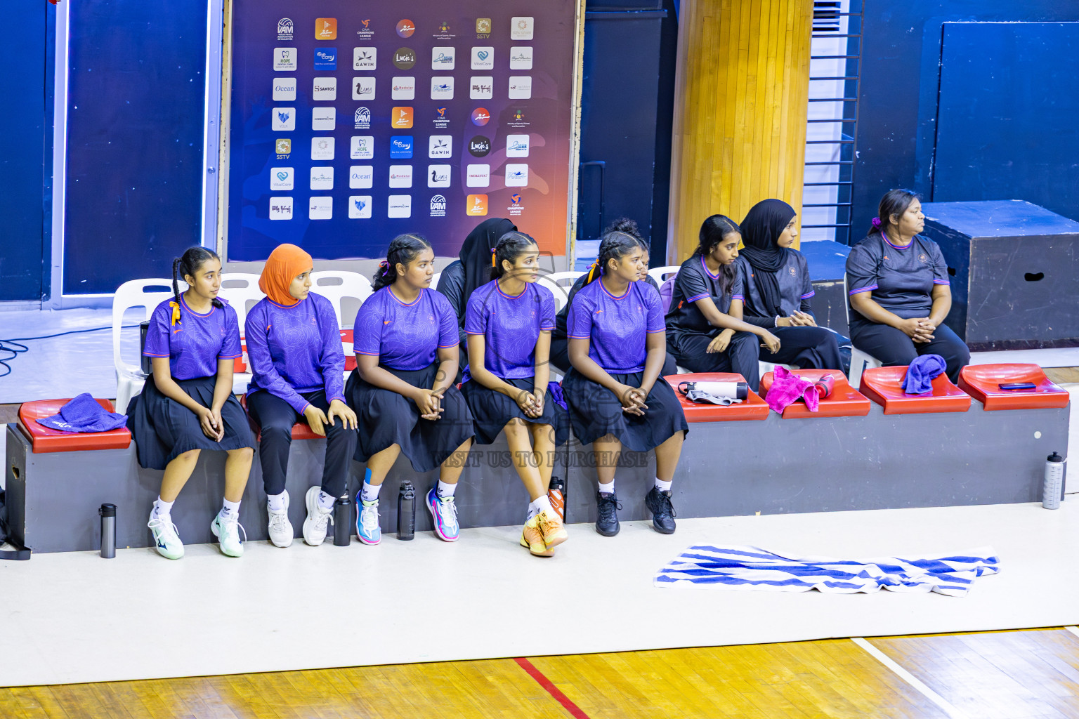 Finals of 26th Inter-School Netball Tournament 2025 was held in Social Center Indoor Hall on Saturday, 8th November 2025. Photos: Areef Adam / images.mv