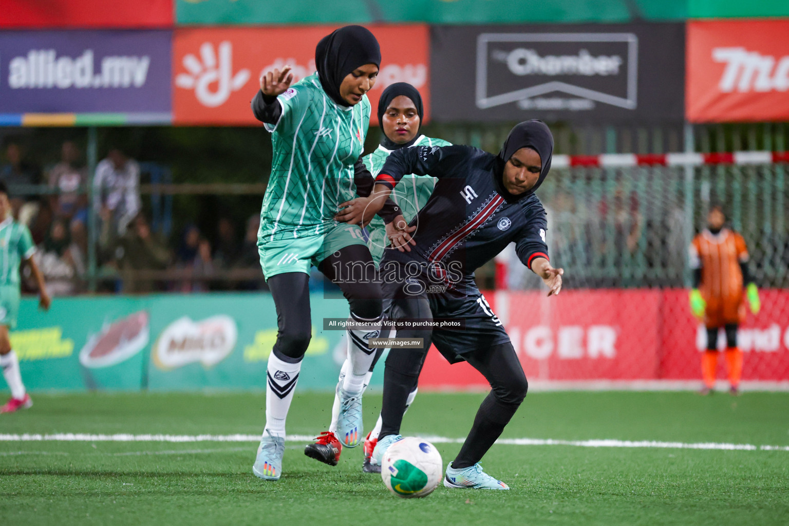 Prison Club vs Club MYS in 18/30 Futsal Fiesta Classic 2023 held in Hulhumale, Maldives, on Friday, 21st July 2023 Photos: Nausham Waheed / images.mv