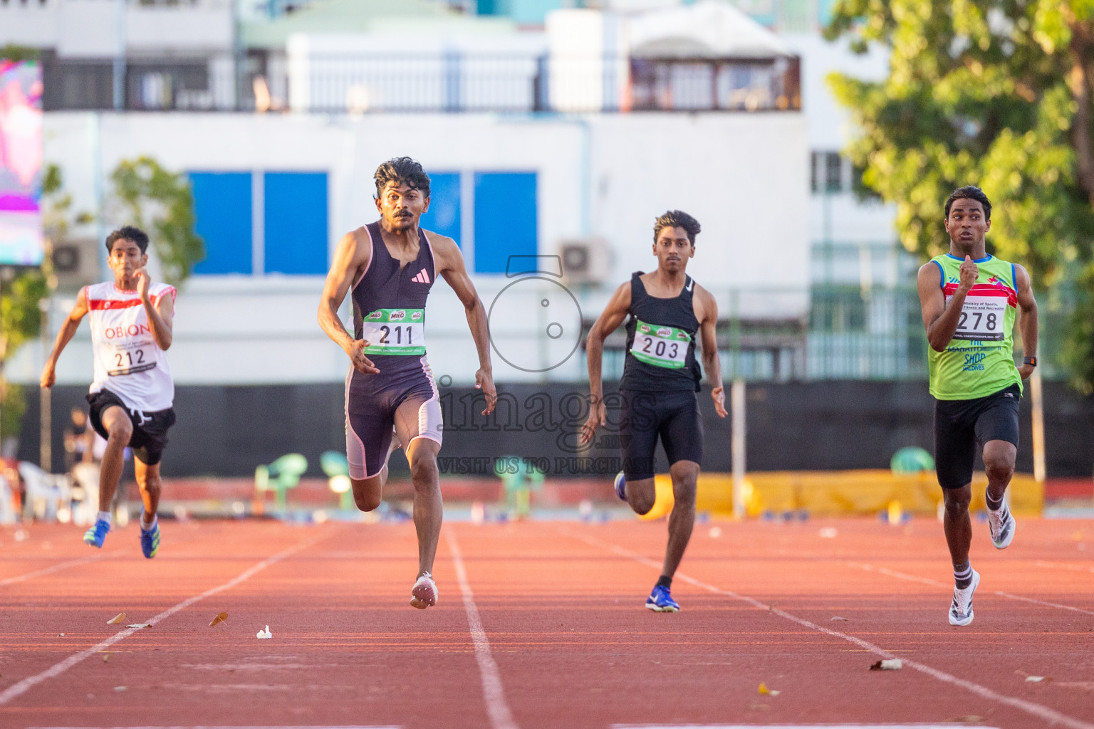 Day 1 of 33rd National Athletics Championship was held in Ekuveni Track at Male', Maldives on Thursday, 5th September 2024. Photos: Shuu Abdul Sattar / images.mv