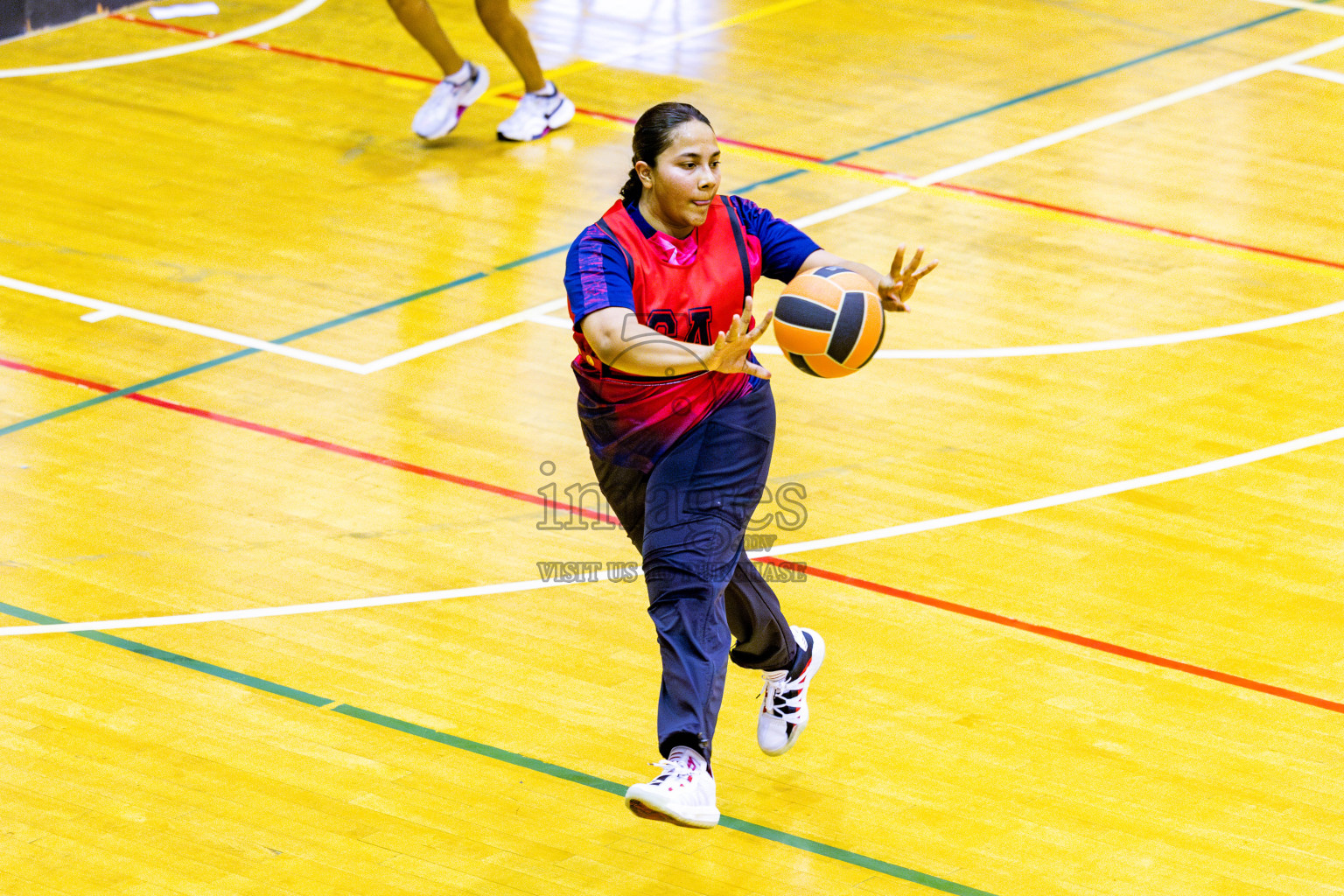 MV Netters vs Club Matrix in Day 3 of 21st National Netball Tournament was held in Social Canter at Male', Maldives on Saturday, 18th May 2024. Photos: Nausham Waheed / images.mv