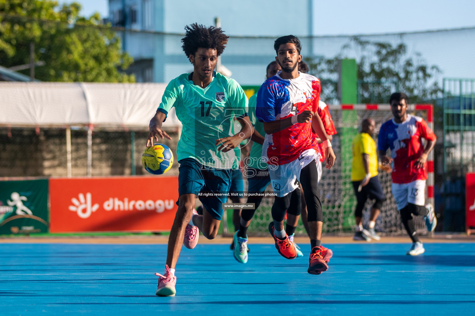 Day 6 of 6th MILO Handball Maldives Championship 2023, held in Handball ground, Male', Maldives on Thursday, 25th May 2023 Photos: Shuu Abdul Sattar/ Images.mv