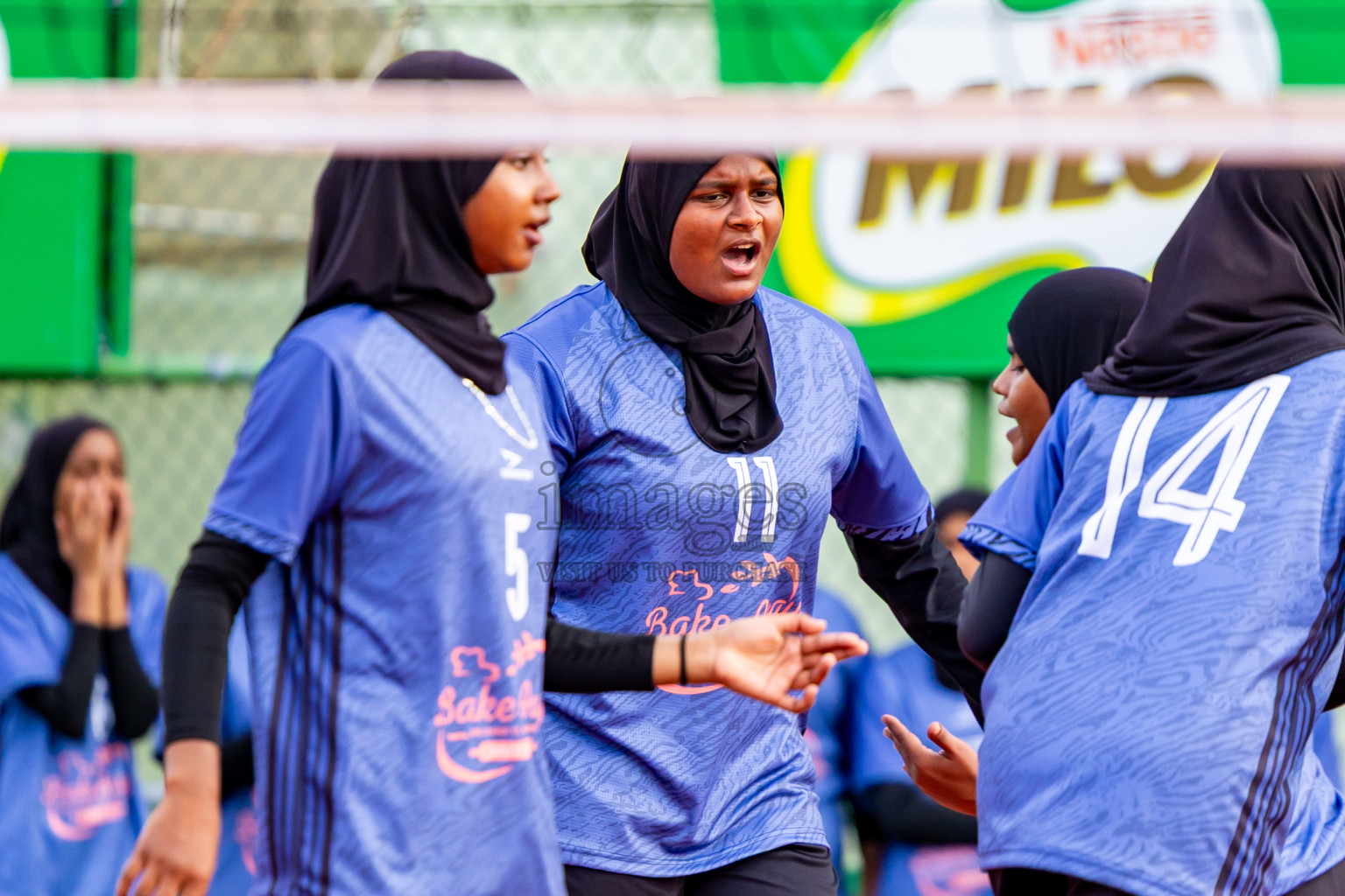 Addu Sports Club vs Club Volleyball in Milo National Junior Volleyball Championship 2025 Day 3 was held on Monday, 24th November 2025 at Ekuveni Turf Court Male', Maldives. Photos: Nausham Waheed / images.mv