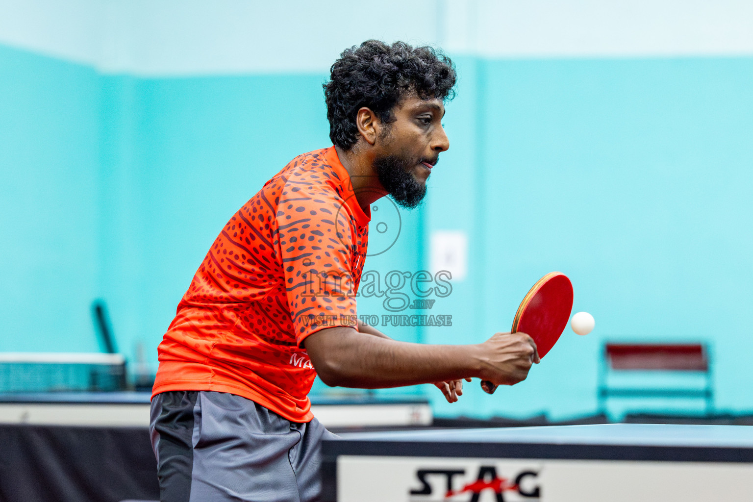 Finals of 9th Inter Office Company & Resort Table Tennis Tournament was held in Male' TT Hall, Male', Maldives on Saturday, 16th November 2024. Photos: Nausham Waheed / images.mv