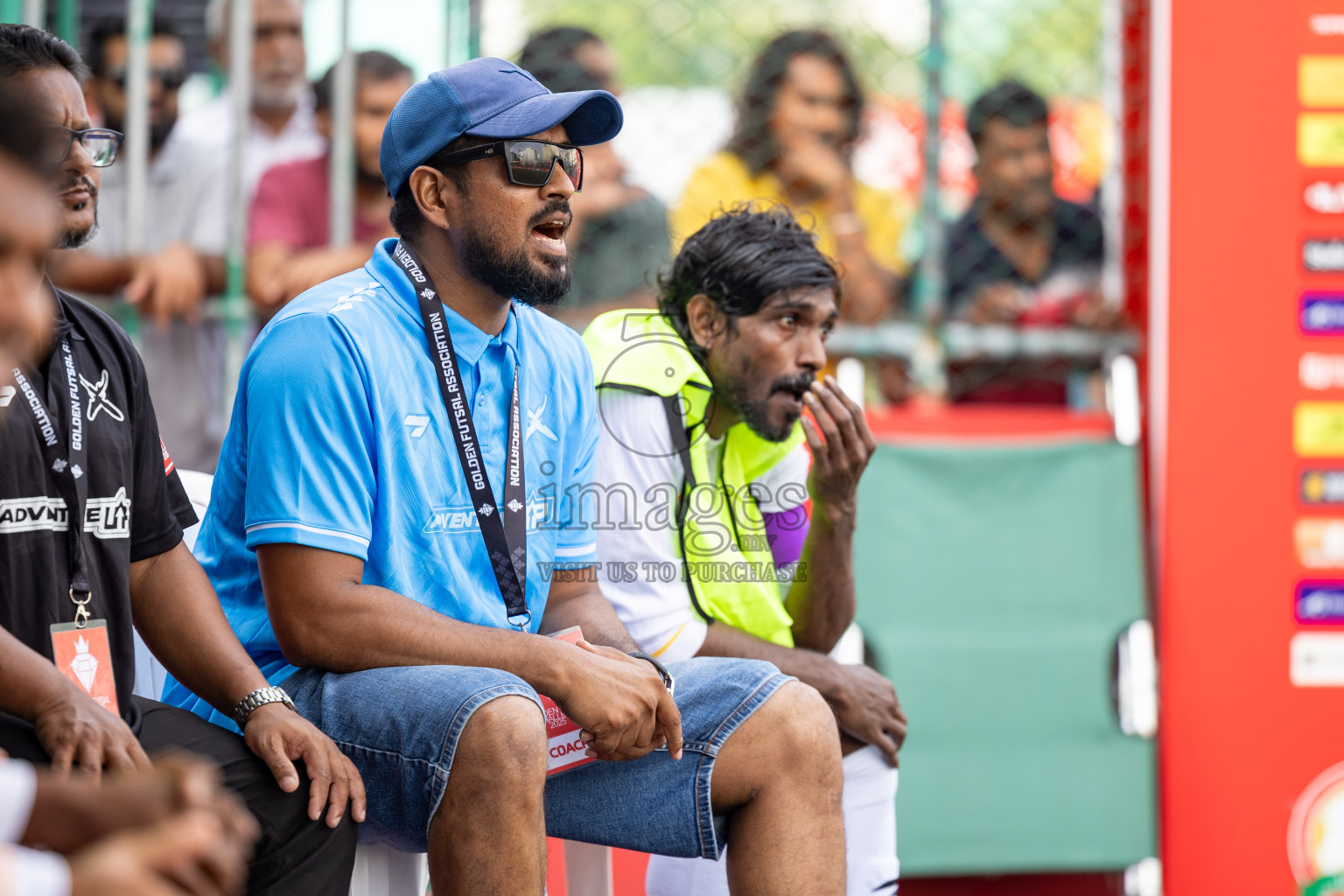 B Eydhafushi vs B Thulhaadhoo in Day 13 of Golden Futsal Challenge 2025 was held on Friday, 17th January 2025, in Hulhumale', Maldives 
Photos: Hassan Simah / images.mv