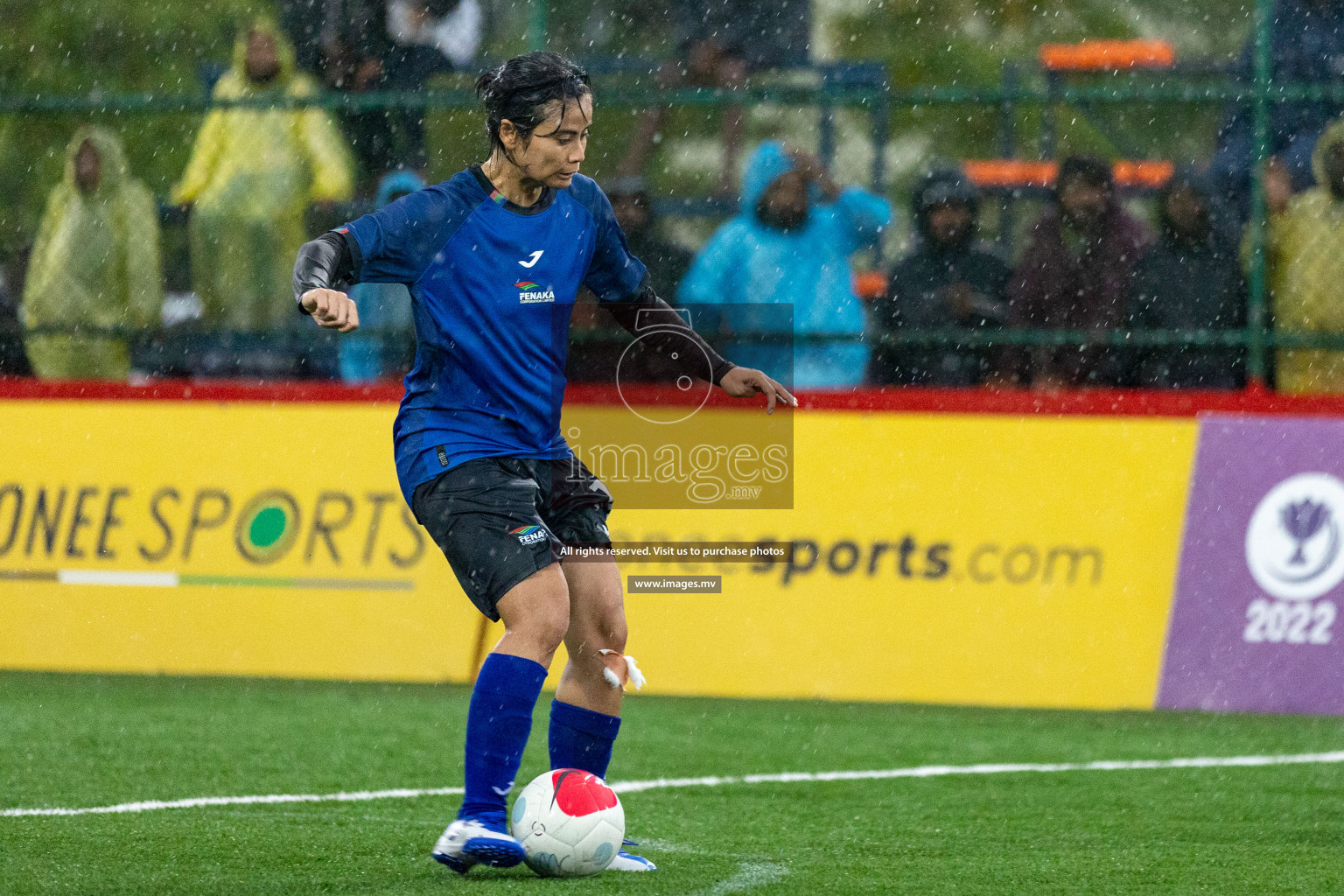 WAMCO vs Team Fenaka in Eighteen Thirty Women's Futsal Fiesta 2022 was held in Hulhumale', Maldives on Friday, 14th October 2022. Photos: Hassan Simah / images.mv