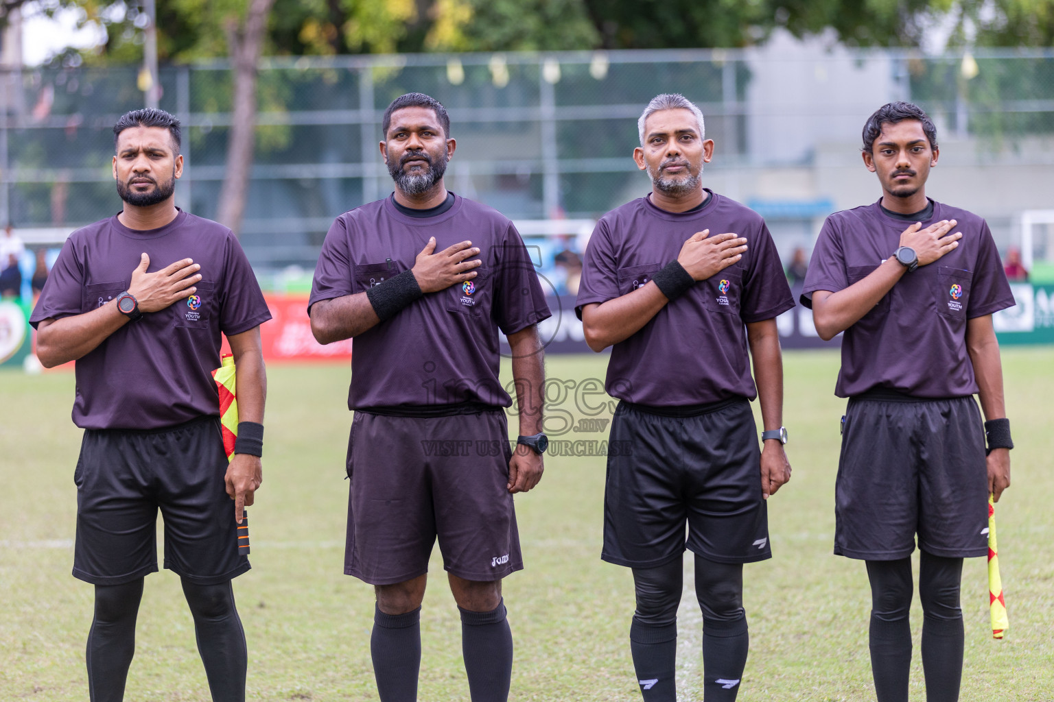 Eagles vs Maziya (U12) in Dhivehi Youth League 2024 - Day 2. Matches held at Henveiru Stadium on 22nd November 2024 , Friday. Photos: Shuu Abdul Sattar/ Images.mv