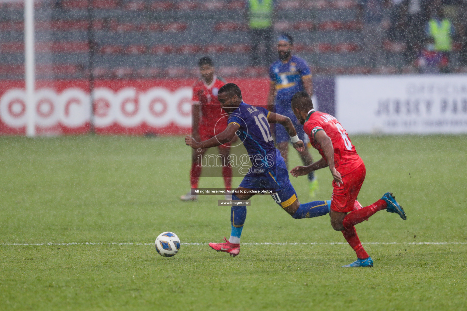 Bangladesh vs Sri Lanka in SAFF Championship 2021 held on 1st October 2021 in Galolhu National Stadium, Male', Maldives