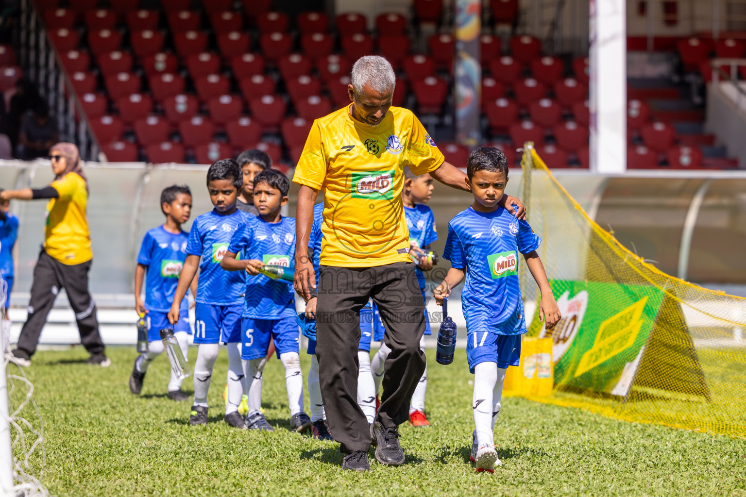 Day 1 of MILO Kids Football Fiesta was held at National Stadium in Male', Maldives on Friday, 23rd February 2024. 
Photos: Ismail Thoriq / images.mv