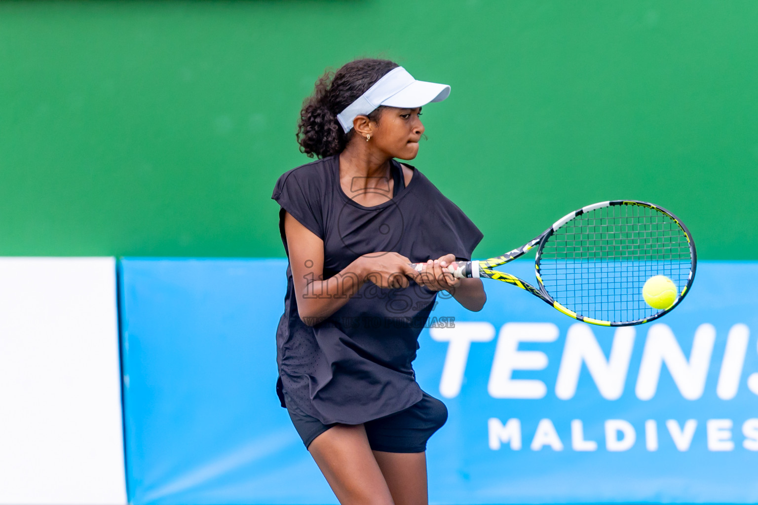 Day 7 of ATF Maldives Junior Open Tennis was held in Male' Tennis Court, Male', Maldives on Wednesday, 18th December 2024. Photos: Nausham Waheed/ images.mv
