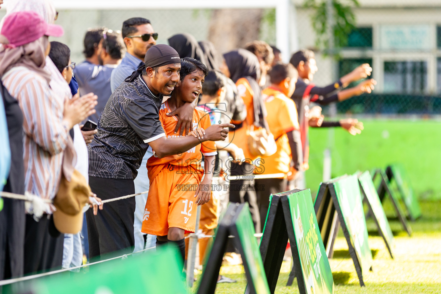 Day 3 of MILO Academy Championship 2025 (U-12) was held at Henveiru Stadium in Male', Maldives on Saturday, 3rd May 2025. 
Photos: Hassan Simah  / images.mv