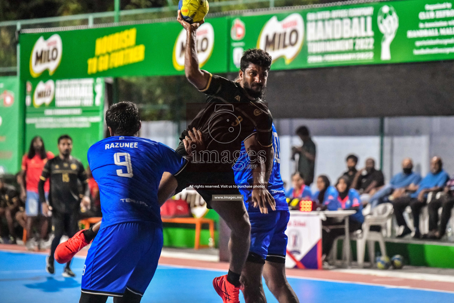 Day 18 of Milo 6th Inter Office Handball Tournament 2022 - Photos by Nausham Waheed