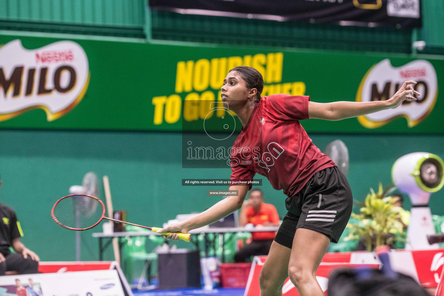 Day 2 of Badminton association mixed group championship 2021 held in Male', Maldives Photos by Nausham Waheed