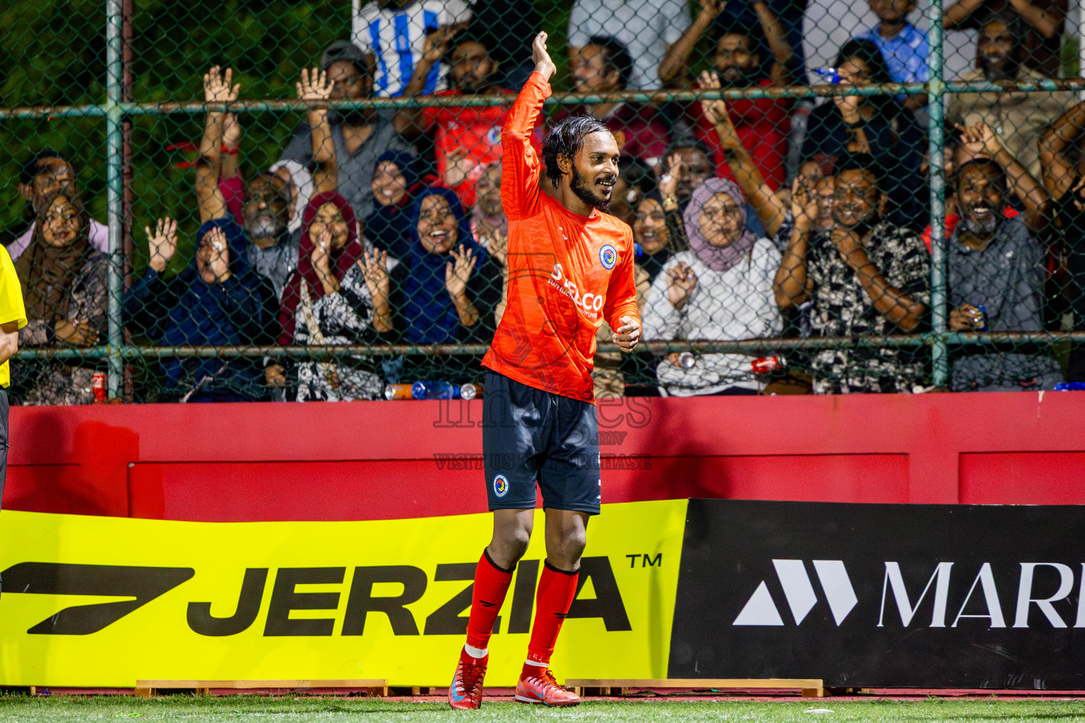 Police Club vs STELCO Rc in Final of Office League 2025 was held on Friday, 9th May 2025 in Hulhumale', Maldives. Photos: Nausham Waheed  / images.mv