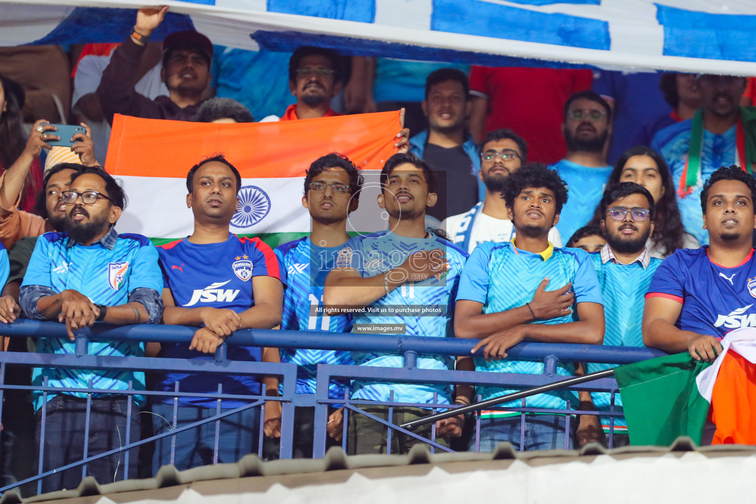 Kuwait vs India in the Final of SAFF Championship 2023 held in Sree Kanteerava Stadium, Bengaluru, India, on Tuesday, 4th July 2023. Photos: Nausham Waheed, Hassan Simah / images.mv