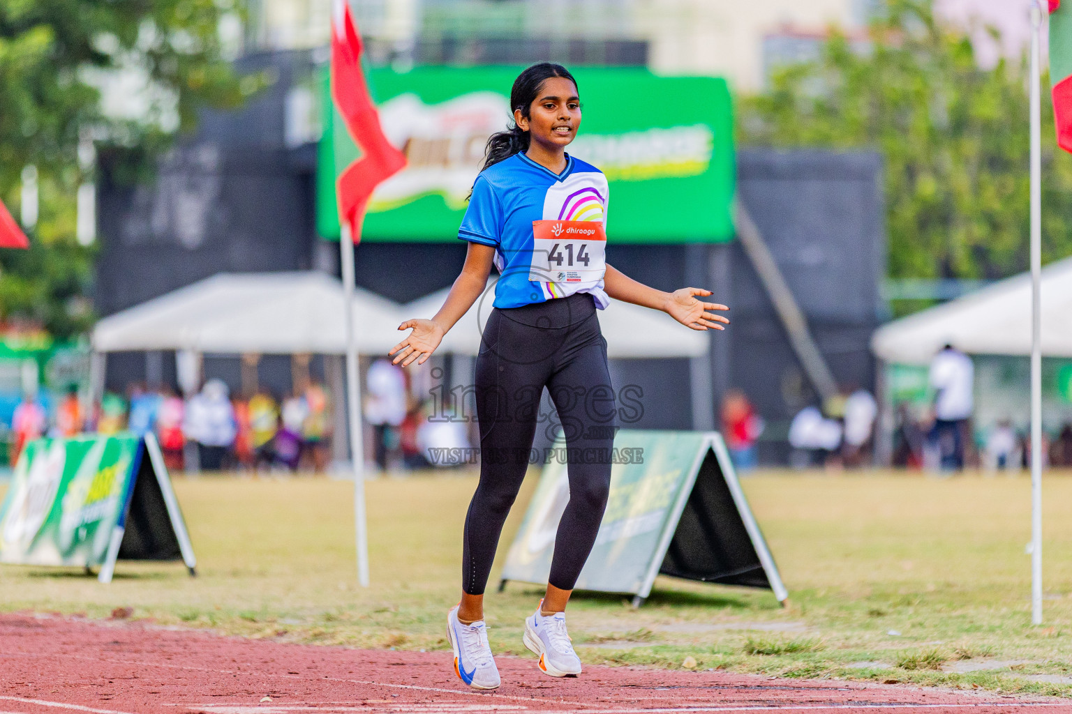 Day 3 of Inter-school Athletics Championship 2025 held in Ekuveni Synthetic Track, Male', Maldives on Wednesday, 08th October 2025. Photos by: Areef Adam  / Images.mv