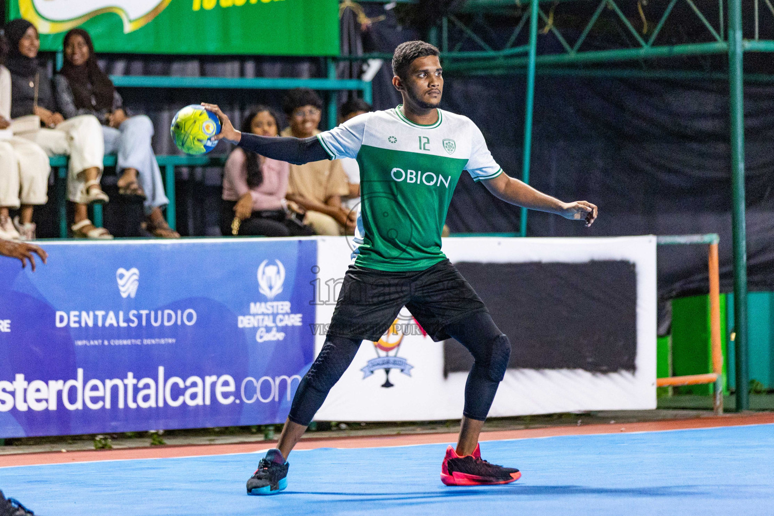 Day 17 of 10th National Handball Tournament 2023, held in Handball ground, Male', Maldives on Friday, 15th December 2023 Photos: Nausham Waheed/ Images.mv