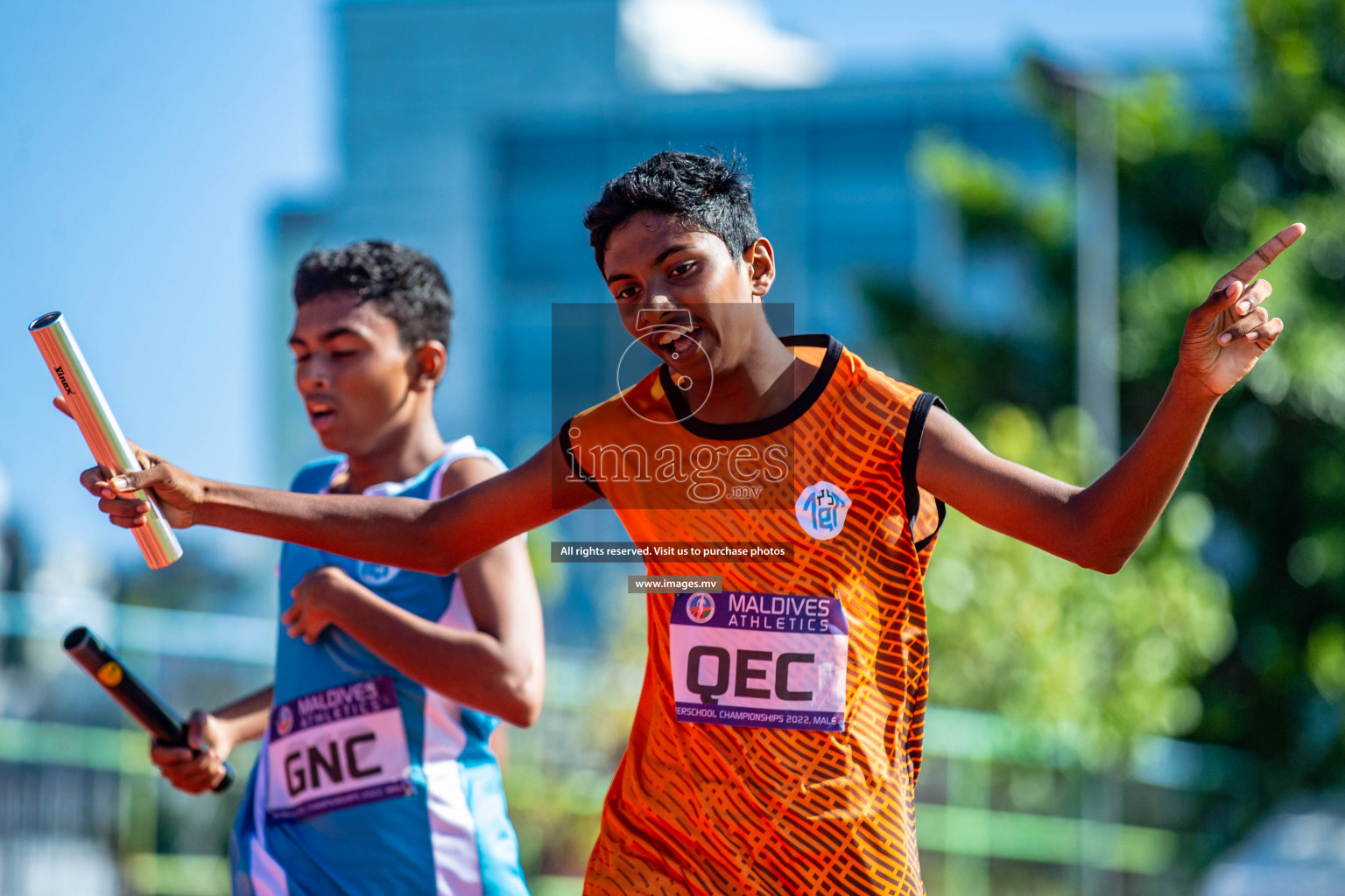 Day 5 of Inter-School Athletics Championship held in Male', Maldives on 27th May 2022. Photos by: Nausham Waheed / images.mv