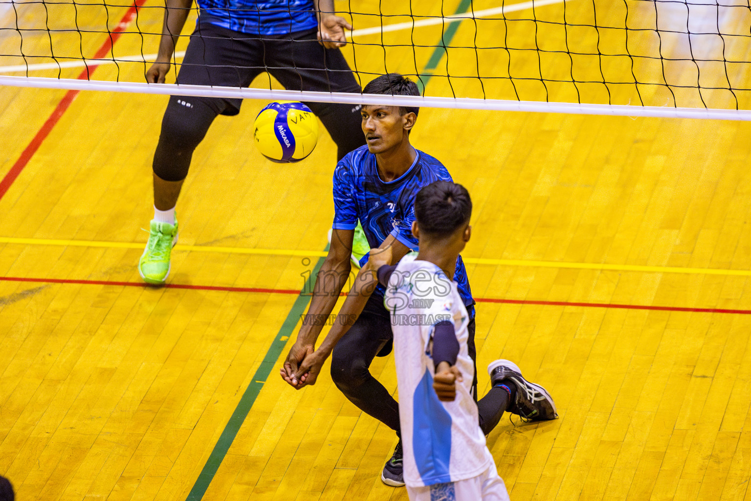 Finals of Interschool Volleyball Tournament 2024 was held in Social Center at Male', Maldives on Friday, 6th December 2024. Photos: Nausham Waheed / images.mv