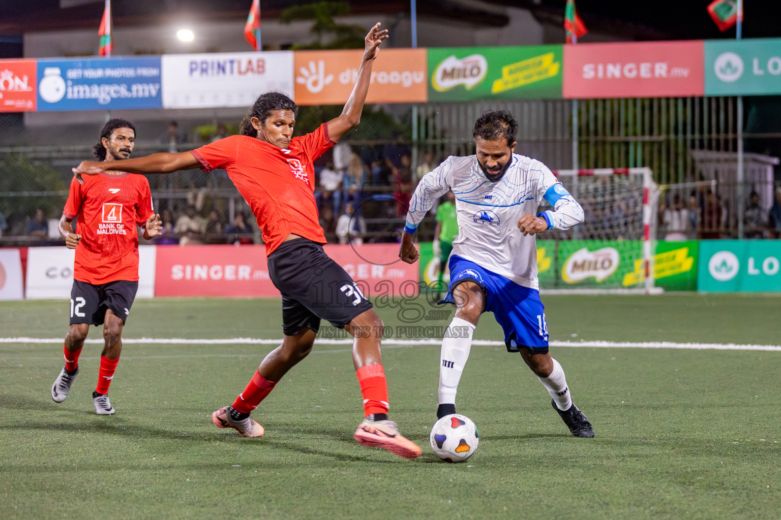 United BML vs Team MTCC in Club Maldives Cup 2024 held in Rehendi Futsal Ground, Hulhumale', Maldives on Saturday, 28th September 2024. 
Photos: Hassan Simah / images.mv