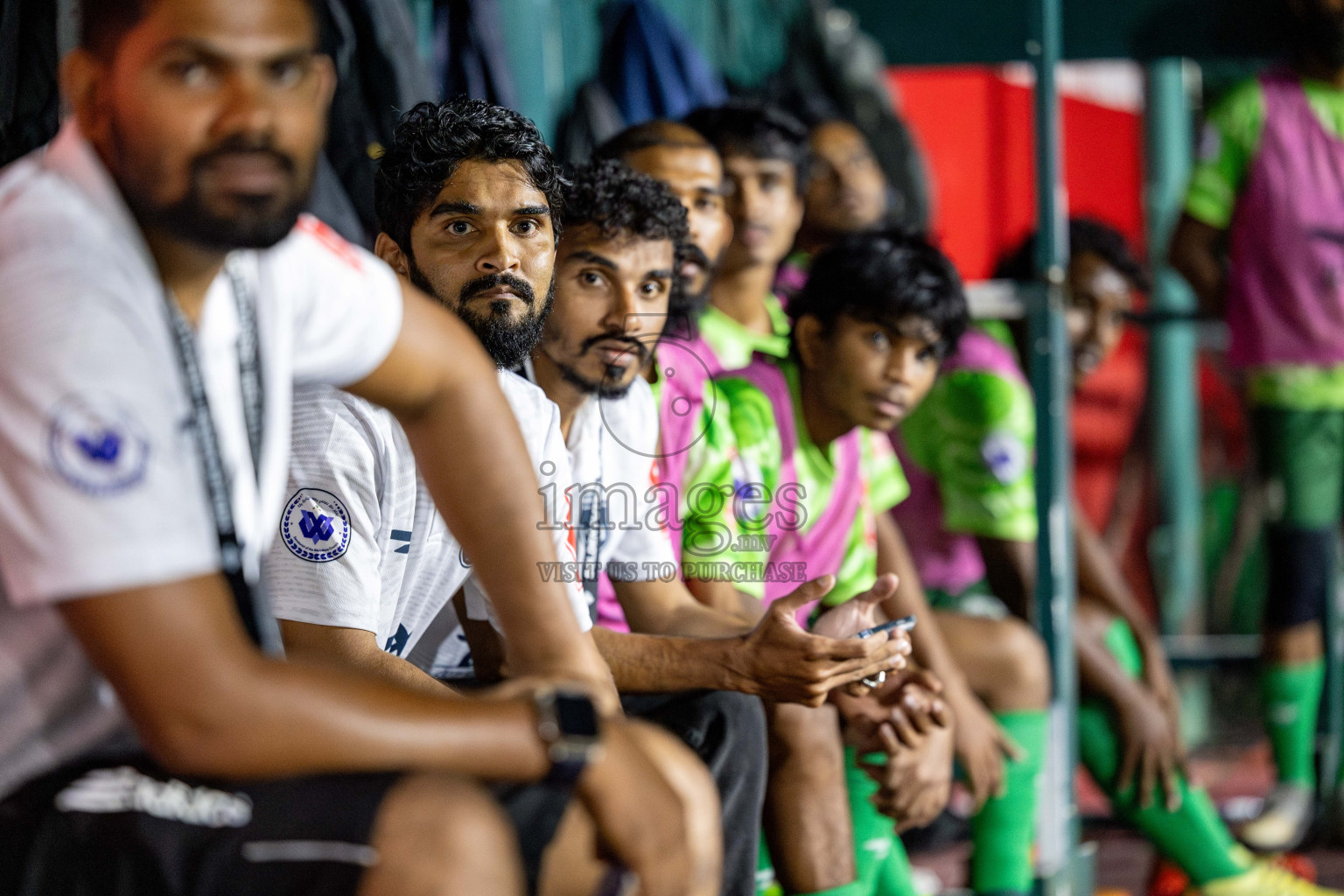 F Bilehdhoo VS F Feeali in Day 21 of Golden Futsal Challenge 2025 was held on Saturday, 25 January 2025, in Hulhumale', Maldives. 
Photos: Hassan Simah / images.mv