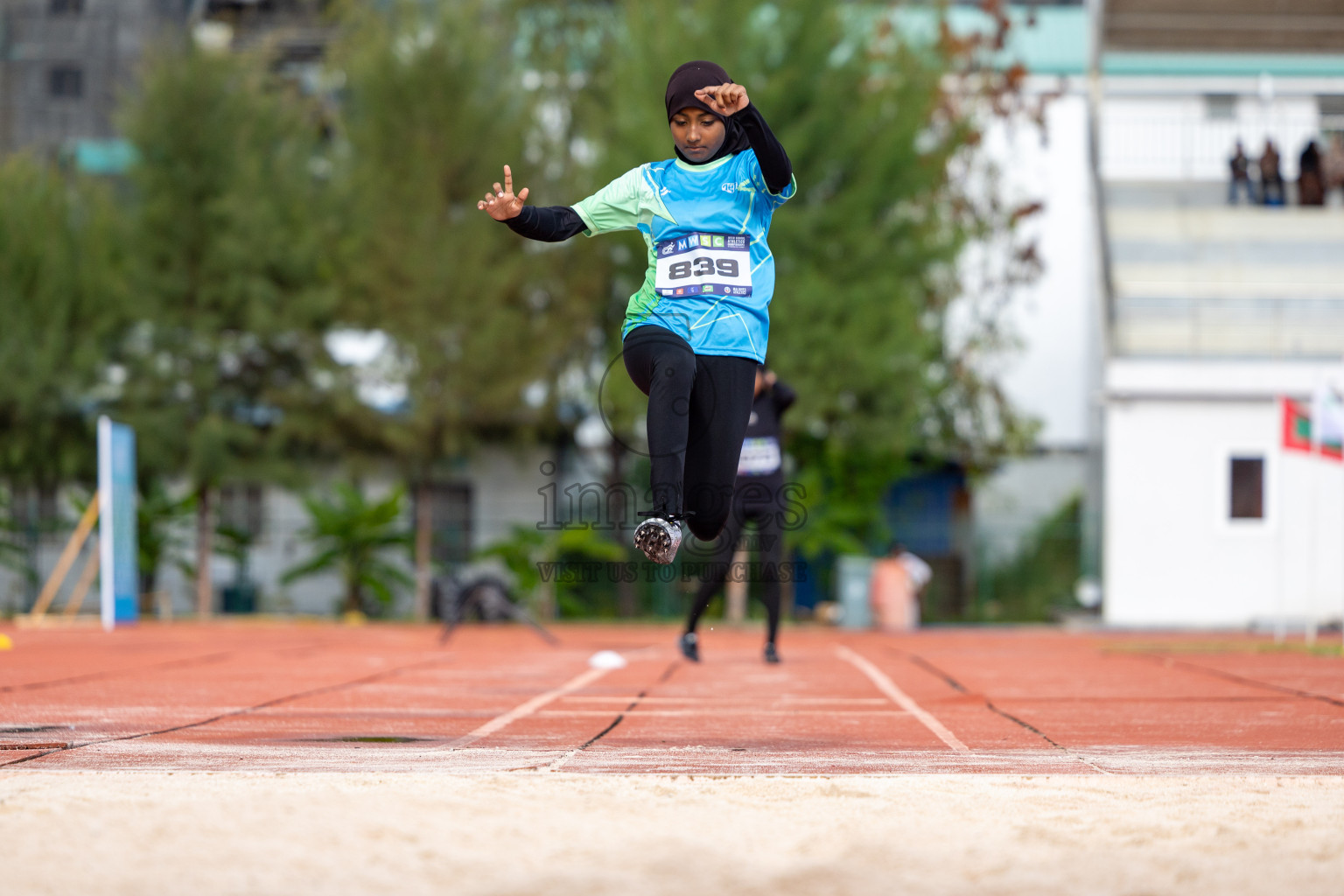 Day 1 of MWSC Interschool Athletics Championships 2024 held in Hulhumale Running Track, Hulhumale, Maldives on Saturday, 9th November 2024. 
Photos by: Ismail Thoriq, Hassan Simah / Images.mv