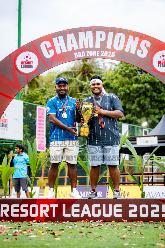 Anantara vs Finolhu in Final of Resort League 2025 (Baa Zone) was held on Friday, 18th July 2025 in Avani+ Fares Maldives Resort, Baa Atoll, Maldives. Photos: Nausham Waheed  / images.mv