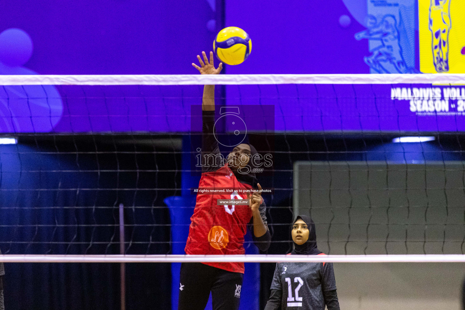 Volleyball Association Cup 2022-Women's Division-Match Day 4 was held in Male', Maldives on Friday, 27th May 2022 at Social Center Indoor Hall. Photos By: Ismail Thoriq/images.mv