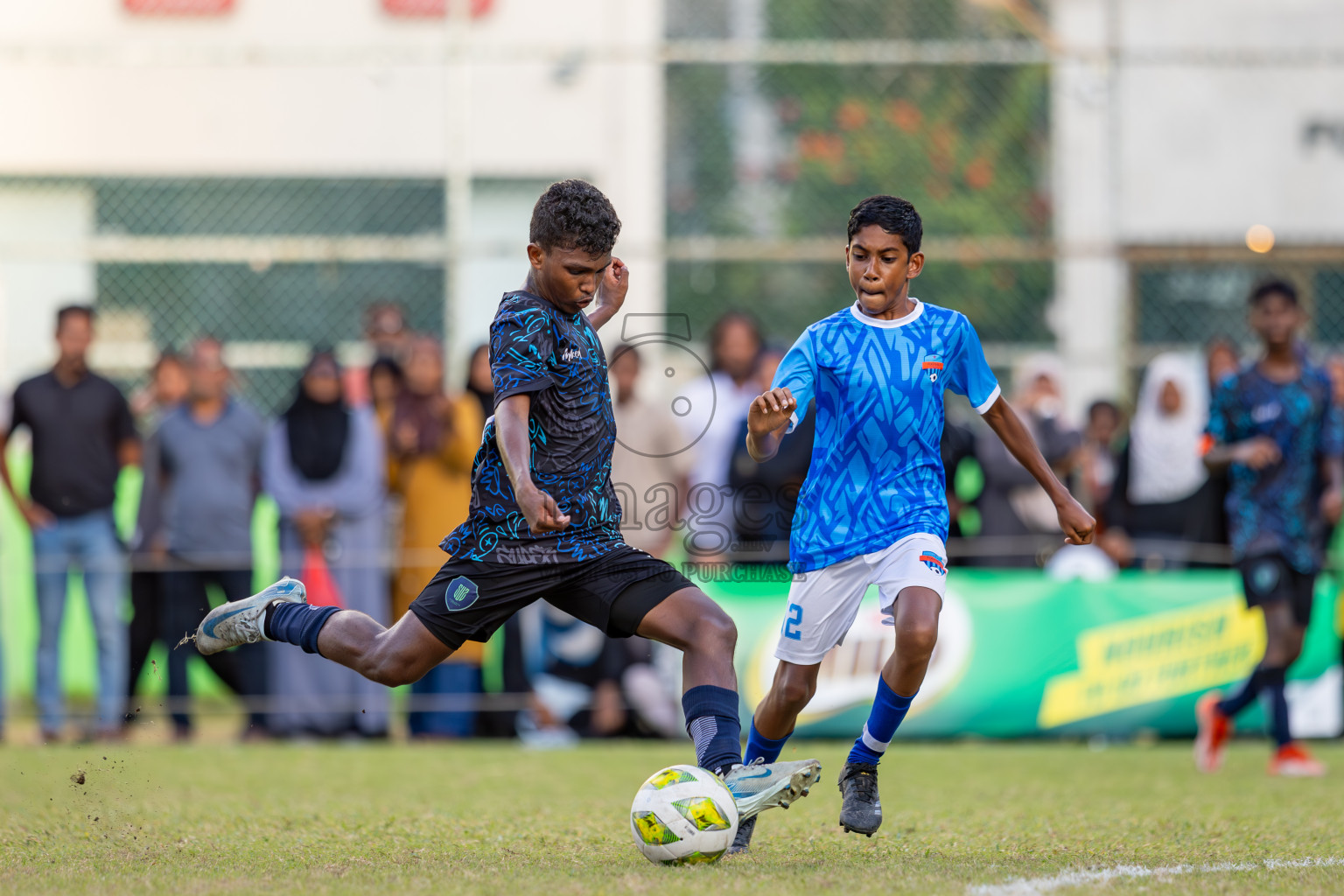 Day 4 of MILO Academy Championship 2024 (U-14) was held in Henveyru Stadium, Male', Maldives on Sunday, 3rd November 2024. Photos: Ismail Thoriq / Images.mv