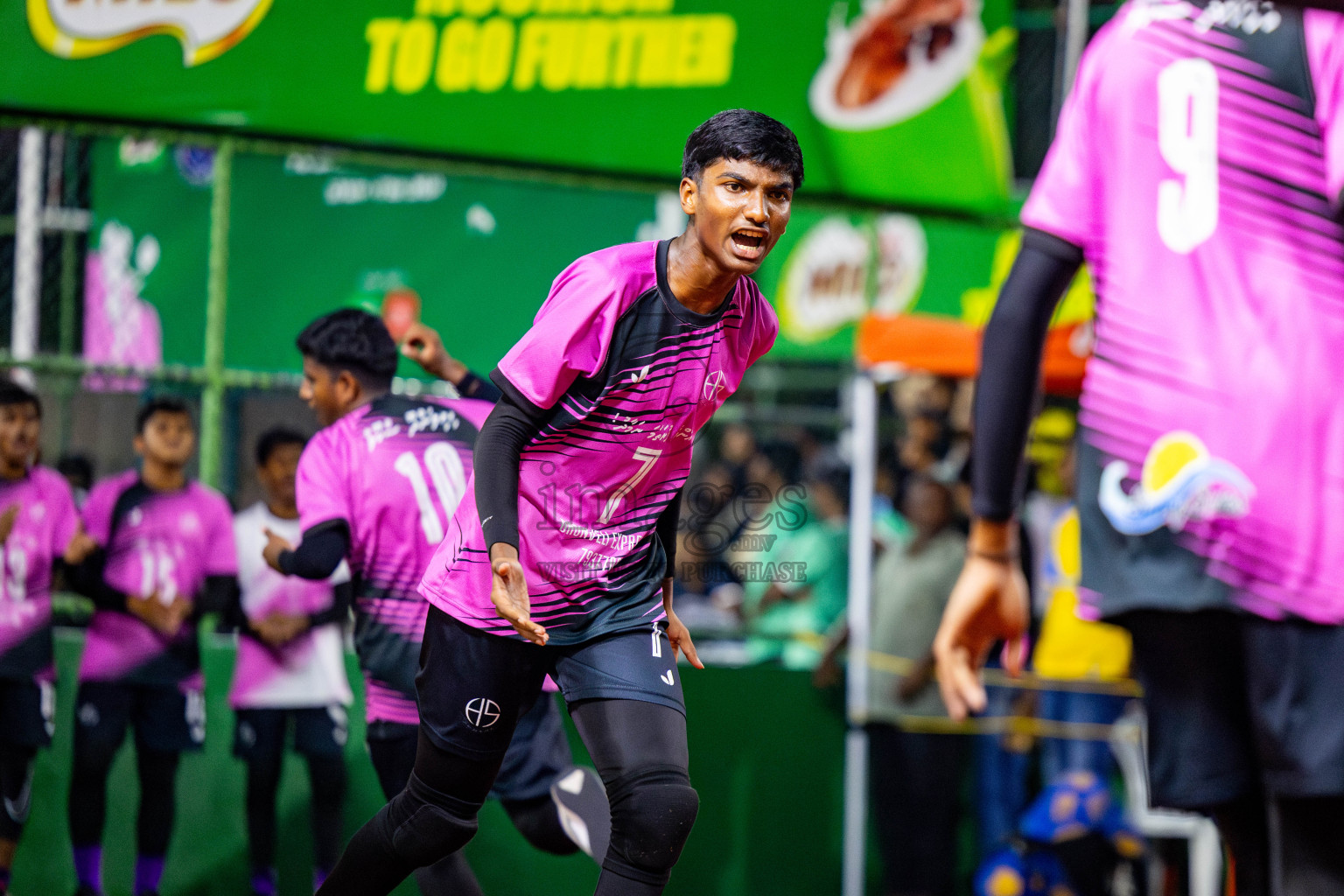 Day 11 of Interschool Volleyball Tournament 2024 was held in Ekuveni Volleyball Court at Male', Maldives on Monday, 2nd December 2024. Photos: Nausham Waheed / images.mv