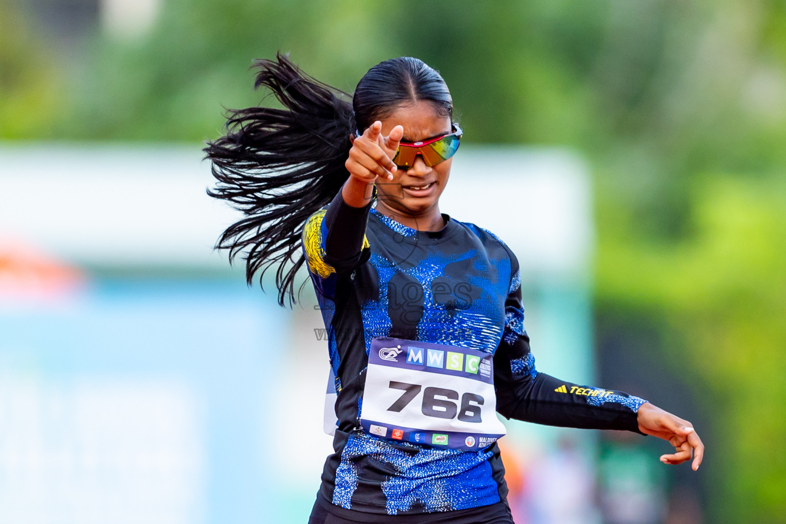 Day 5 of MWSC Interschool Athletics Championships 2024 held in Hulhumale Running Track, Hulhumale, Maldives on Wednesday, 13th November 2024. Photos by: Nausham Waheed / Images.mv