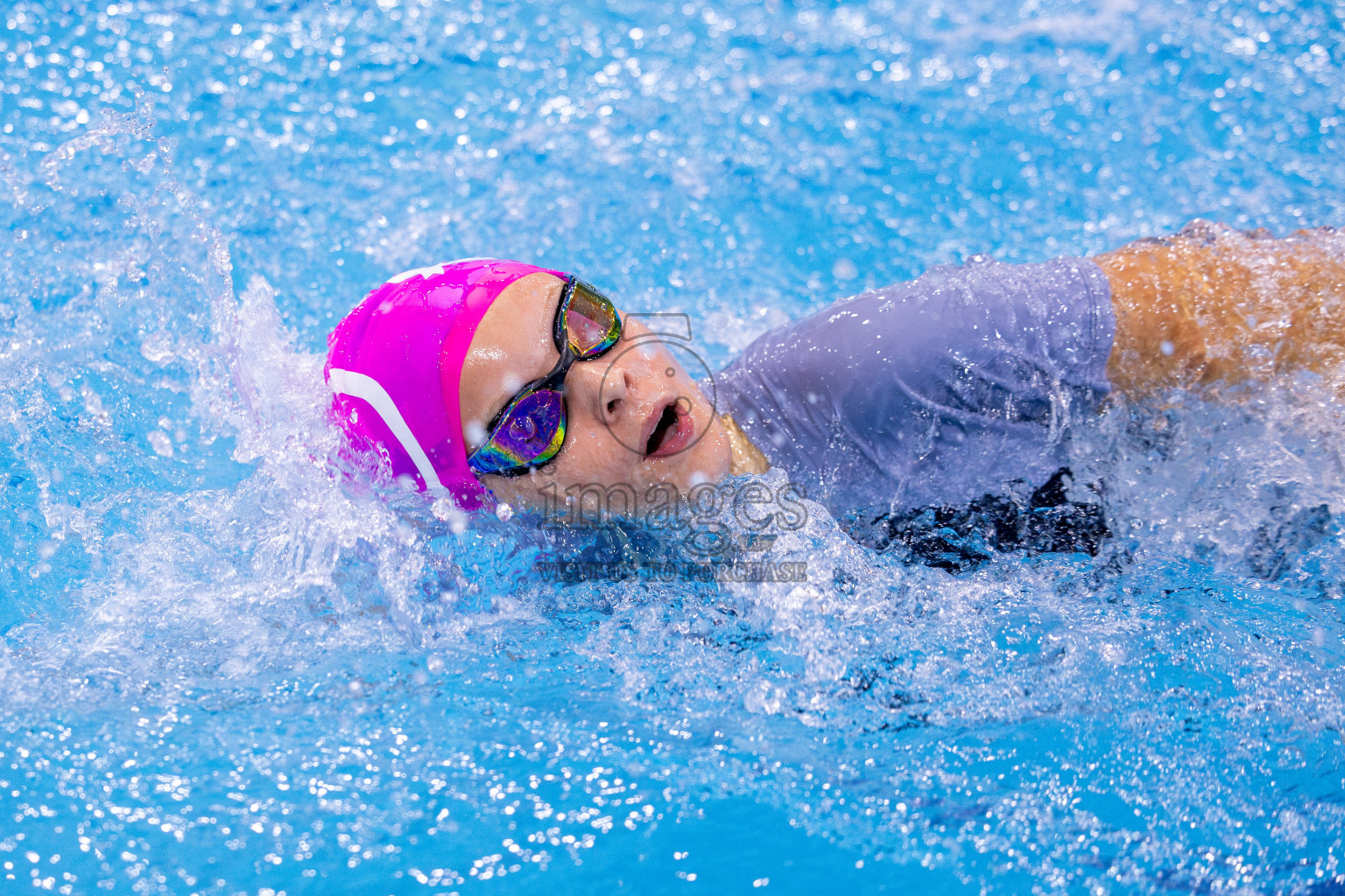 Day 2 of BML 21st Interschool Swimming Competition 2025 was held in Hulhumale' Swimming Pool, Hulhumale', Maldives on Sunday, 12th October 2025. Photos: Ismail Thoriq / images.mv