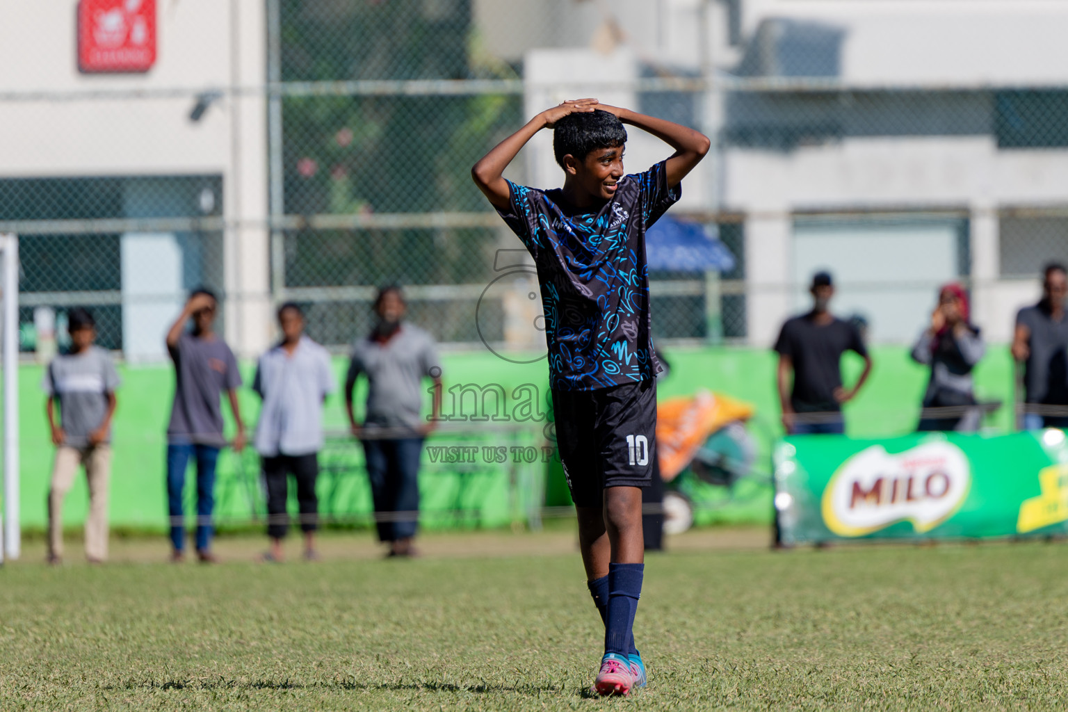 Day 3 of MILO Academy Championship 2024 (U-14) was held in Henveyru Stadium, Male', Maldives on Saturday, 2nd November 2024.
Photos: Hassan Simah / Images.mv