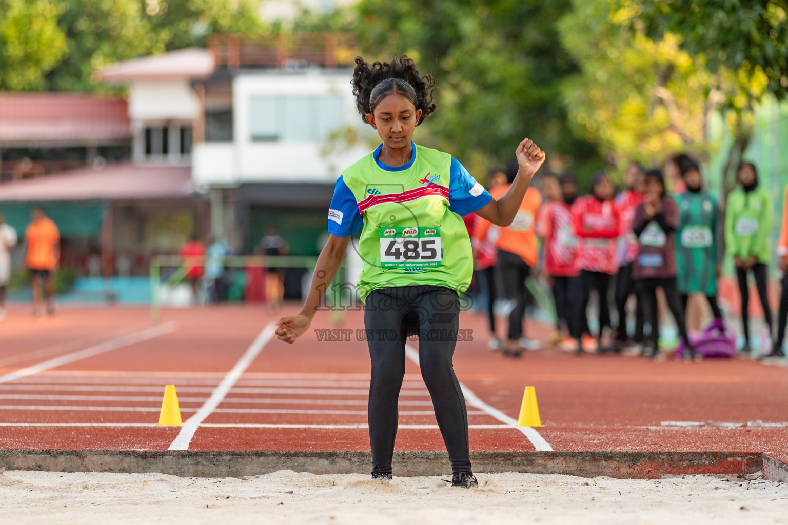 Day 4 of MILO Athletics Association Championship was held on Friday, 8th March 2024 in Male', Maldives. Photos: Hasna Hussain